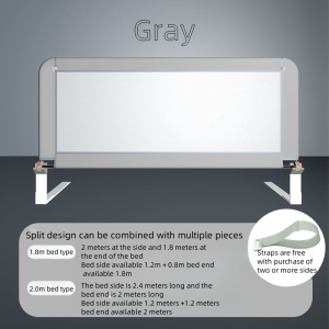 Baby and childrens bed fence anti-fall bedside high guardrail foldable bed railing tatami mat