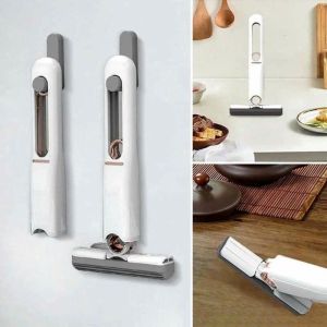 Cây Lau Bàn Bếp Tự Vắt Thông Minh Mini GẤP GỌN 25CM Cây Lau Tự Vắt GẤP GỌN MINI Bọt Biển Siêu Thấm Hút Đa Năng