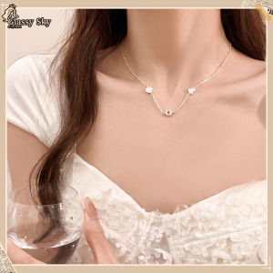 ❤️ 【Ready Stock&COD】Kalung-2024 Gaya Baru S925 Kalung Kepala Roti  Kalung Kepala Wanita Donat Cinta Halal Donat Manis