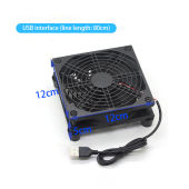 1800RPM USB Router Fan WiFi Router Wifi Modem Cooling Fan TV Box Router Cool Cooler Fan Modem Cooler Shelf