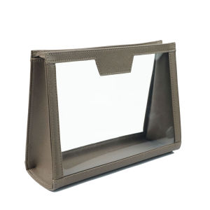 Chữ cái có thể tùy chỉnh Túi mỹ phẩm PVC không thấm nước cho phụ nữ Túi đựng đồ trang điểm trong suốt trong suốt Túi đựng mỹ phẩm cho phụ nữ2026