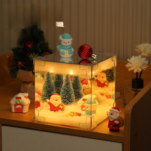 【HOT】Christmas handmade luminous mini night light