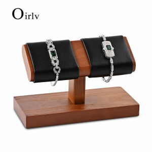 Oirlv Wooden Watch Display Stand Ring Bracelet Storage Holder Jewelry Organizer Rack SM215 SM221 SM223