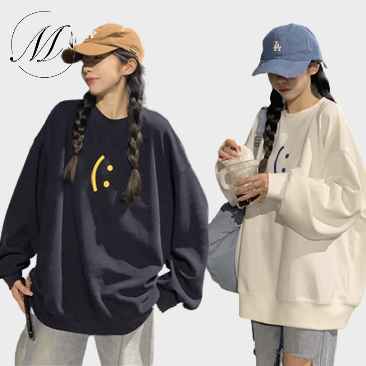 Sweatshirt Baju Sweater Lazada Women Korean Style Long Sleeve T