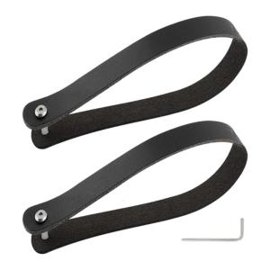 2 cái dây kéo da cho xe đạp Xe đạp gấp tàu sân bay khối xe đạp tàu sân bay khối kéo vành đai xử lý phụ kiện xe đạp