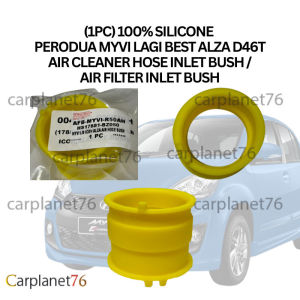 (1PC) 100% SILICONE PERODUA MYVI LAGI BEST ALZA D46T AIR CLEANER HOSE INLET BUSH / AIR FILTER INLET BUSH