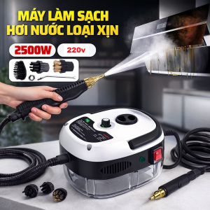 Máy làm sạch hơi nước TAW 2500W Áp suất cao | Vệ sinh động cơ ô tô Nhà bếp | Đánh bay vết bẩn cứng đầu