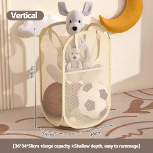 【1-3 Days Delivery】Kids Storage Box Organizer For Toys Children Storage Bag Toy Storage Basket Big Size