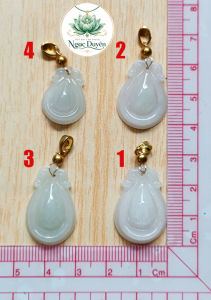 Charm phụ kiện cẩm thạch _ Chạm khắc thủ công _ Cẩm thạch tự nhiên Ngọc Duyên