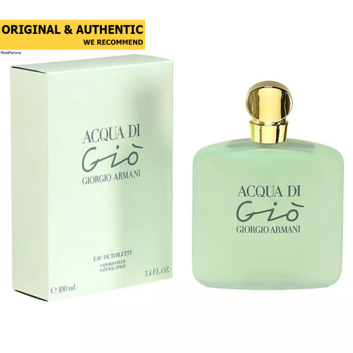 Acqua di gio mujer 100 online ml