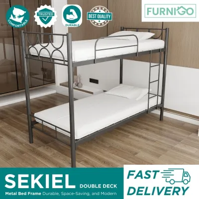 AF Home Sekiel Double Deck Bed – Space-Saving and Heavy-Duty