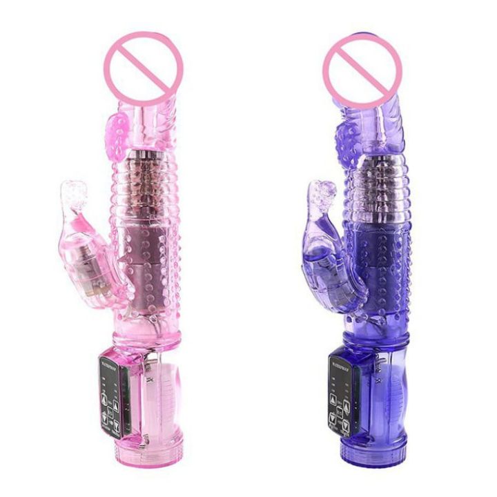 [90% SYOK] 12 Speeds Up Vibration and Rotation Rabbit Vibrators Women ...