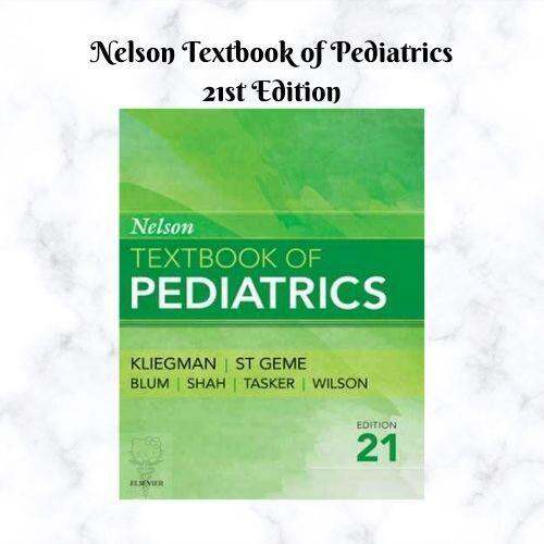 Nelson Textbook Of Pediatrics 2-Volume Set 21st Edition Book | Lazada PH