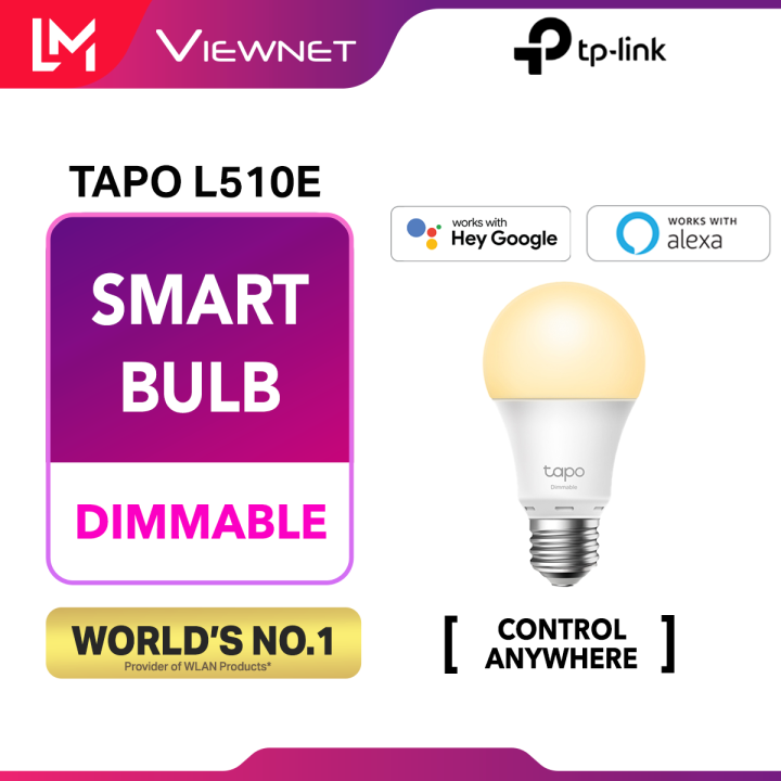TPLINK Tapo L510E Smart Bulb with Dimmable, Away Mode, Voice Control