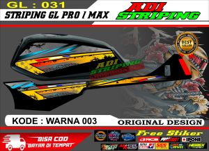 STRIPING GL PRO / MAX VARIASI 031