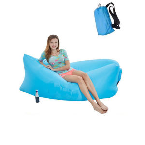 200*70 cm Inflatable Sofa Outdoor Portable Lounger Air Lazy Sleeping Sofa Bed Sleep Bag Lounge Bed Kerusi Angin