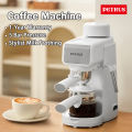 Petrus Espresso Coffee Machine Mini 5 Bar With Fancy Milk Function Latte Cappuccino For Beginners PE2160W. 