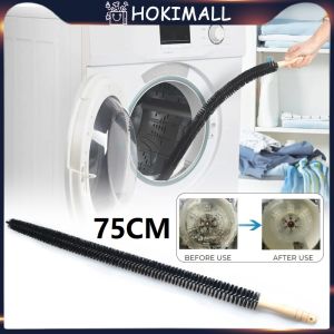 75CM Sikat Pembersih Fleksibel Hitam untuk Mesin Cuci Awet Sikat Pembersih Silinder Dalam Mesin Cuci