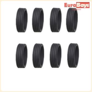 E.B. 8PCS/Set Luggage Wheels Protectors Silicone Reduce Noise Cover Luggage accessories
