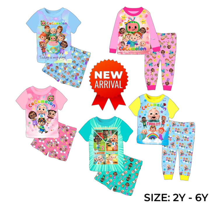 CoComelon - Combinaison Pyjama De Printemps - Blanc/rose - Taille 6 à 12 Mois - Exclusif à Toys
