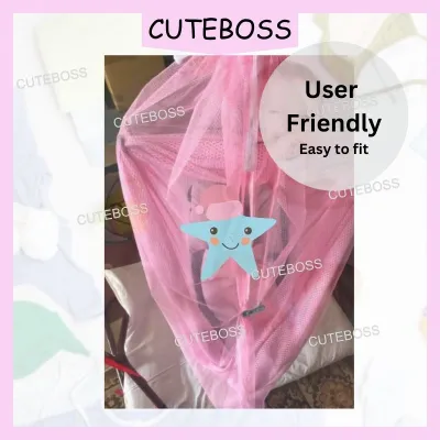 Baby Mosquito for Baby Cradle (Green/Blue/Pink) Kelambu Baby Mosquito Net Kelambu Buaian Baby bayi Kelambu Buaian Nyamuk