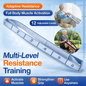 Women Yoga Resistance Band Heavy Duty Stretching Exercise Band Strength Training Leg Stretch Fitness Elastic Band Yoga Fitness Equipment for Women Toning Flexibility