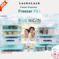 LocknLock Freezer Fit Freezer Organization Container Food container Food storage Refrigerator organization Lock&Lock Lock and Lock Gift. 