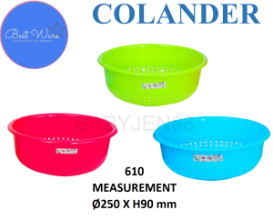 BEST WARE COLANDER 610 611 612 ( 3 UNIT / SET)