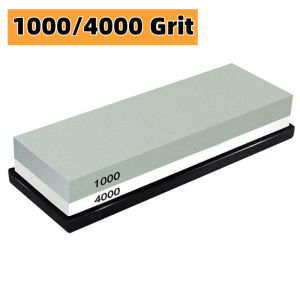 Whetstone Knives Double Sided 400/1000 1000/4000 Grit Kitchens or Water Stone Sharps and Polishing Tools for Blades