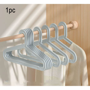 UltraSlim Non-Slip Clothes Hanger Slim Space Saving Wardrobe Hanger Plastic Closet Hangers with Strap Hooks (Dear J)