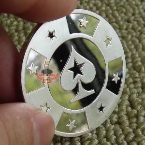 POKER CHIP Metal dealer brand DEALER all-in brand ALL IN big and small blinds SMALLBLINDBIGBLIND