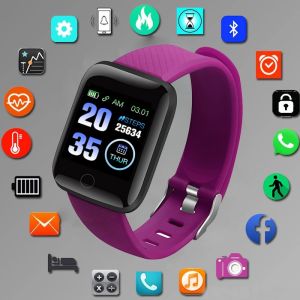 🔥FREE Shipping+COD🔥116plus Smart Watch Men Women Heart Rate Monitor Fitness Tracker Sports Bracelet Fit Pro APP For Apple Huawei Xiaomi Phone
