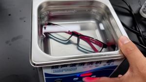 New Household Ultrasonic Cleaner 1L 35W 60W Digital Degas Cavitation 30mins Timer Washer Jewellery Shaver Printer Head Glasses Jewelry
