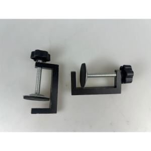 2PCS Portable Woodworking Clamps C-Type G Clamps Woodworking Fixtures Adjustable Bench Clamps