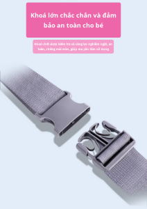 Đai địu em bé đa năng Đai địu ngồi Đai địu 12 tư thế xoay tự do an toàn Địu tiện lợi cho mẹ bỉm sữa - Mideer Home