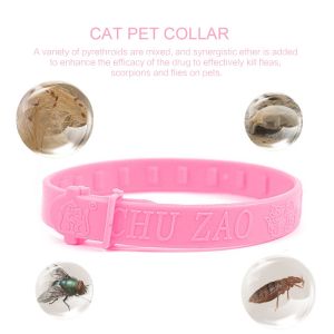Pet Cat Collars Prevent Fleas Mites And Ticks Kittens And Puppies Treatment Neckbands Prevent Flea