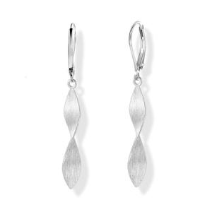 Trendy Gold Plated Geometric Drop Earrings with Spirals Hook Copper Base Lightweight Party Wedding Accessories