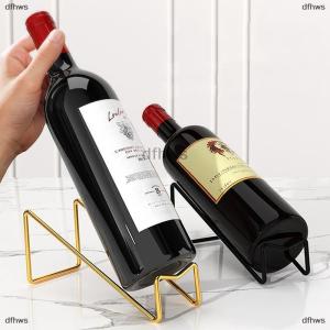 [COD] dfhws 1 Pack Wine Bottle Rack Countertop Wine Bottle Display Rack Wine Storage Rack Simple Home Counter Decoration