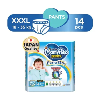 MamyPoko Extra Dry Pants Boy XXXL Diaper - 14PCS