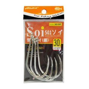 ASUKA SOI 501 RING EYE TIN FISHING HOOK