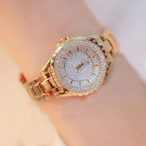 Womens watch fashionable trendy beautiful elegant diamond-studded waterproof