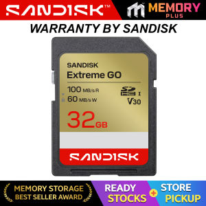 Sandisk Extrme GO UHS I SD Card 32GB 64GB 128GB 256GB 512GB DXGN MemoryPlusSG