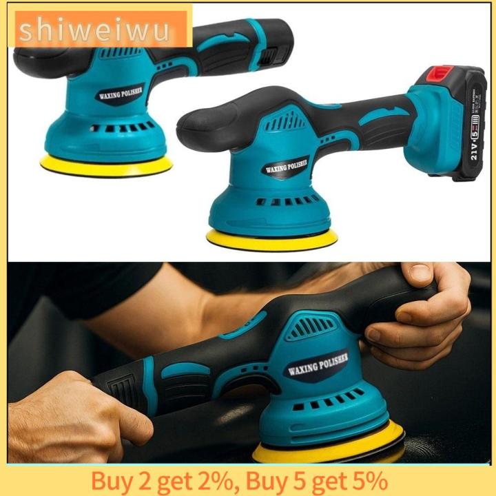 SHIWEIWU2558285 Cordless Cordless Buffing Machine Heavy Duty 125mm ...