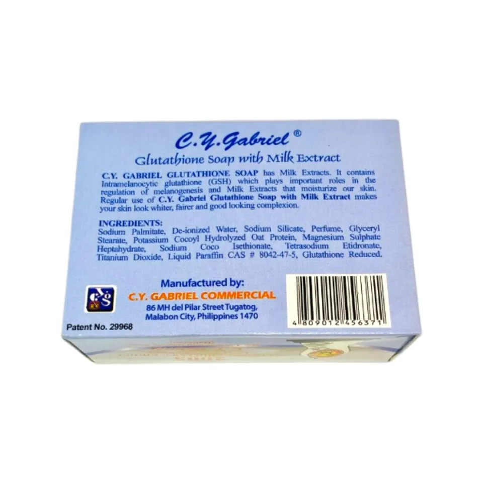 cy gabriel glutathione soap with milk extract review C Y KOJIC 135g x 10 Pcs CY Gabriel Glutathione with milk