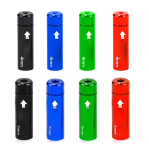 10Pcs Brake Cable Wire Tip Caps Black Housing Ferrule End Caps 4mm/5mm for Bike Derailleur Shifts and Brake Wire Cable