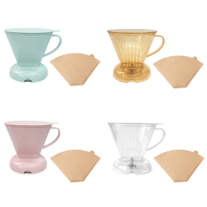 Travel Friendly Coffee Dripper Cone Hand Brewed Dishwasher Safe Coffee Accessories Slow Brewing Supplies