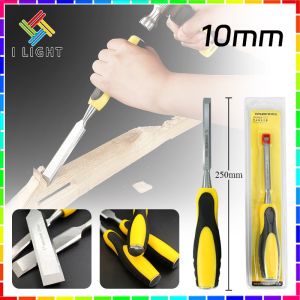 (Fast Delivery)Woodworking Chisel Wood Chisel 10MM-32MM Plastic Handle Woodworking Carving Chisel