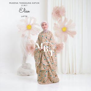 MUKENA ANAK 2 IN 1 TAS RANSEL KATUN MIKRO ELISE