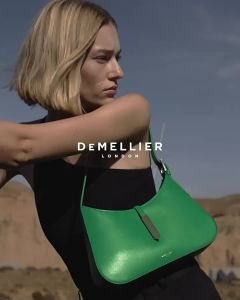 (AC) demellier Túi Đeo Vai dành cho nữ hợp thời trang túi 2025 trung bình túi lưỡi liềm Y2K Ví tối ưu hóa tiêu đề