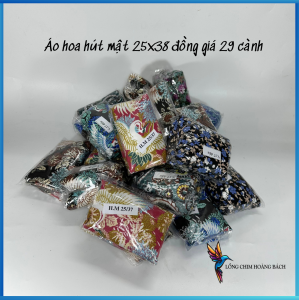 Áo lồng chim hút mật 25x37 vải hoa form vuông cao màu ngẫu nhiên giá rẻ